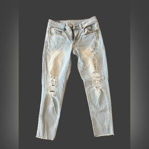 American Eagle distressed jeans